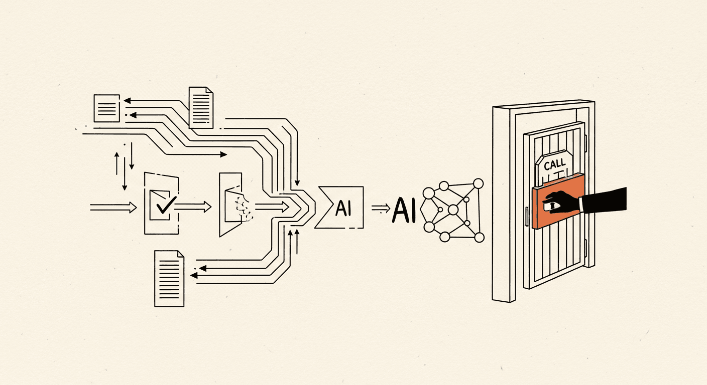 why the AI should extract facts and never make the call